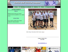 Tablet Screenshot of halton.hockeyleaguestats.com