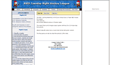 Desktop Screenshot of bwd.hockeyleaguestats.com